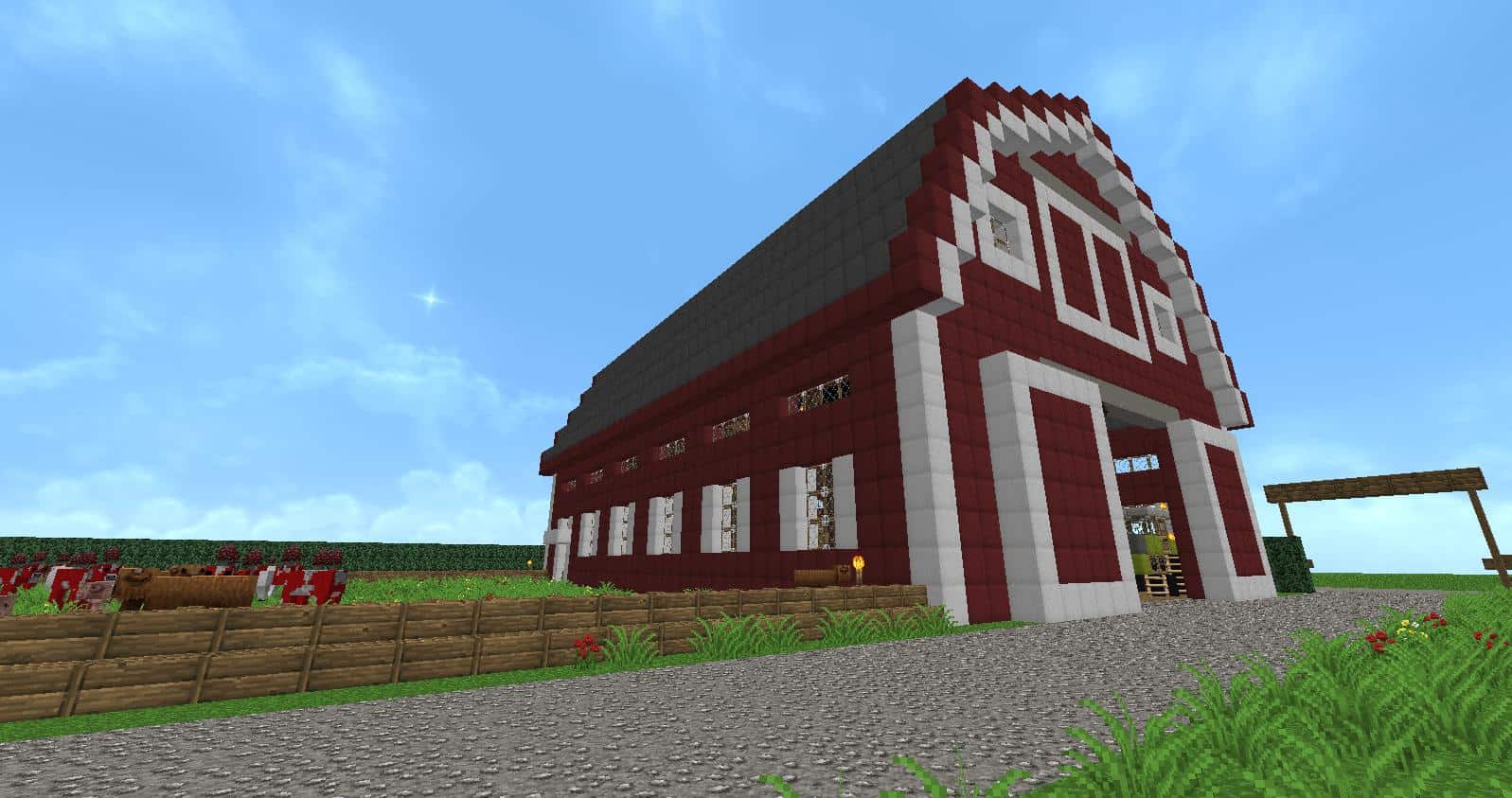 Redwood Farm | Minecraft Building Inc