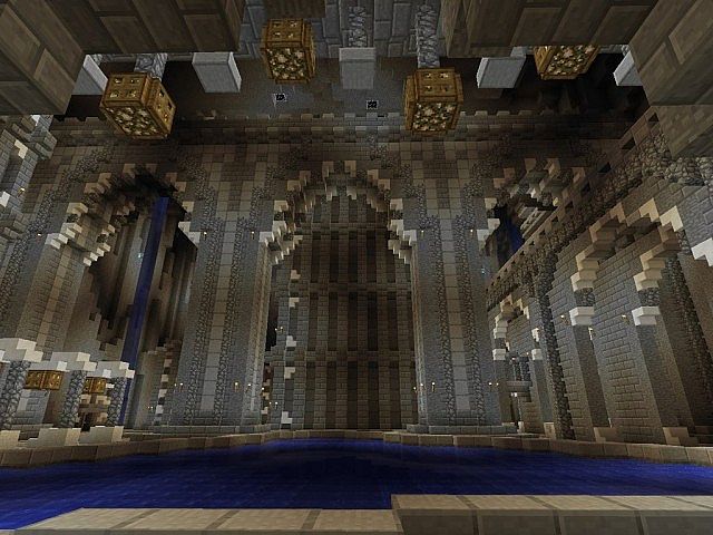 Minecraft Medieval Castle Interior Design