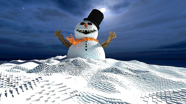 Frosty the Snowman Minecraft Building Inc