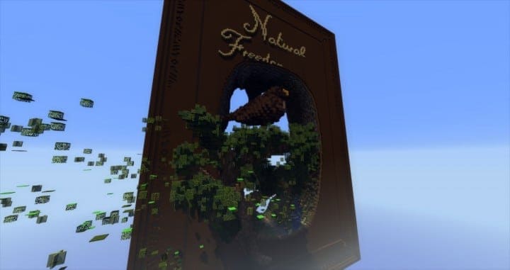 Natural Freedom | Book with Nature - Minecraft Building Inc