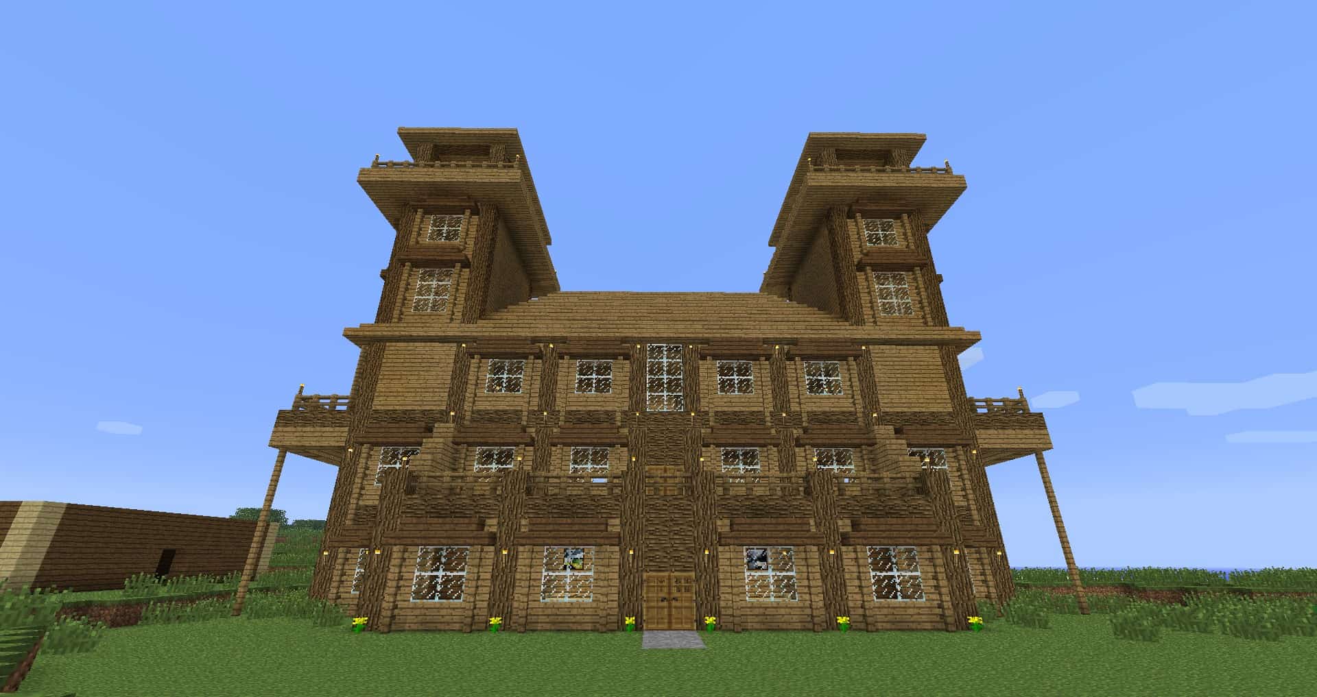 Log home - Minecraft Building Inc
