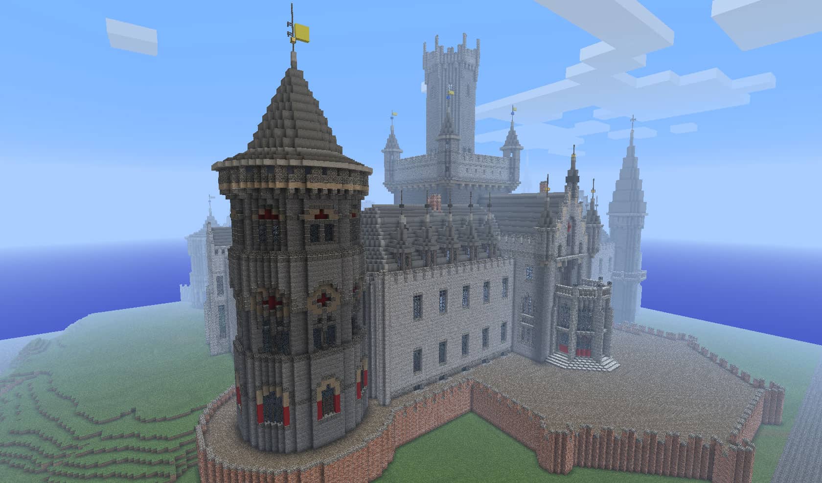 amazing castle minecraft 6
