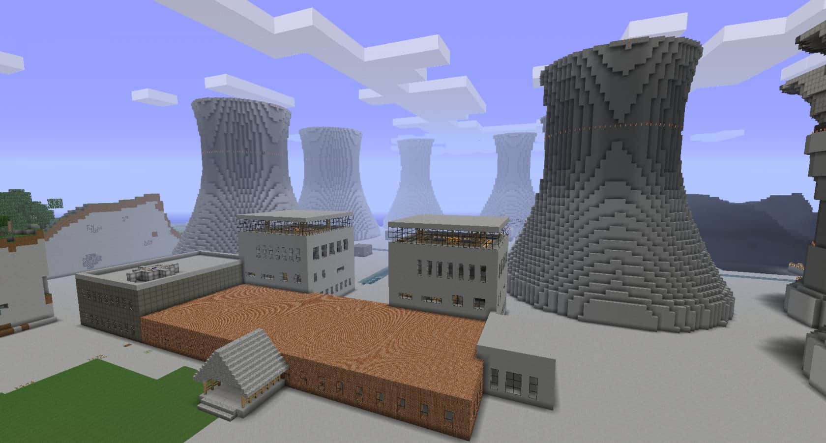 Nuclear Power Plant – Minecraft Building Inc