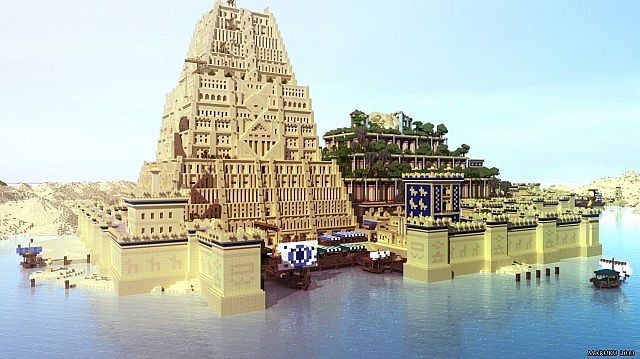 Babylon Minecraft city build ideas building 4 - Minecraft ...