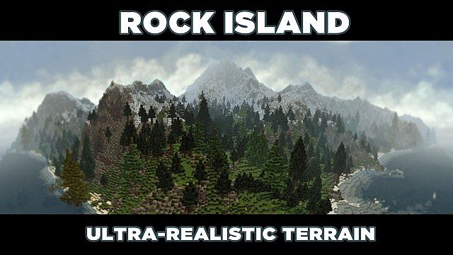 Minecraft world Rock Island ideas 2