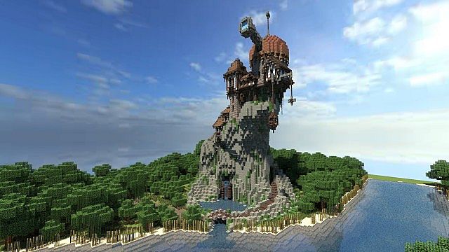 minecraft wizard tower ideas