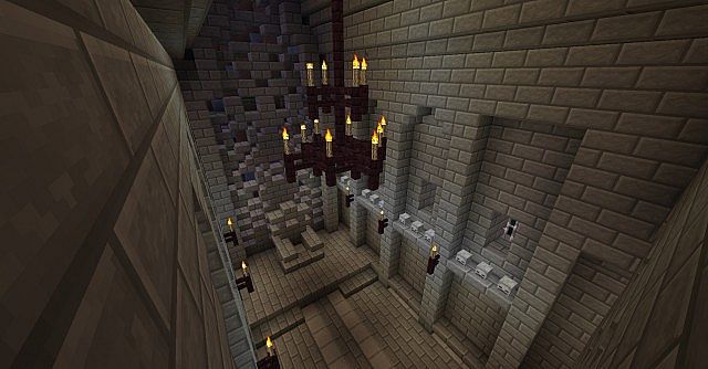 Dracula's Castle minecraft build ideas 7