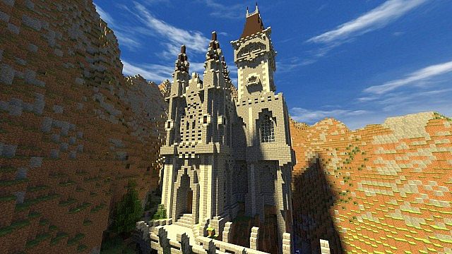 Dracula's Castle minecraft build ideas