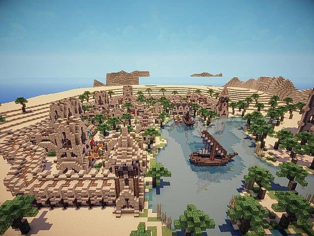 Hafsah  The Desert Village – Minecraft Building Inc