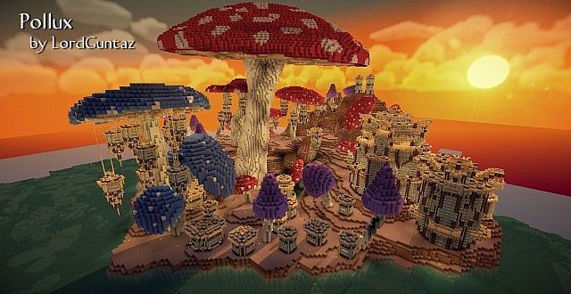 mushroom kingdom map minecraft
