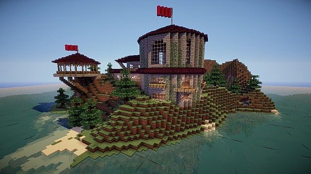 The Couple's Mansion Minecraft house build 2