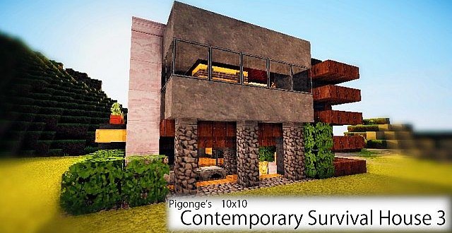 Contemporary Survival House 3 – Minecraft Building Inc