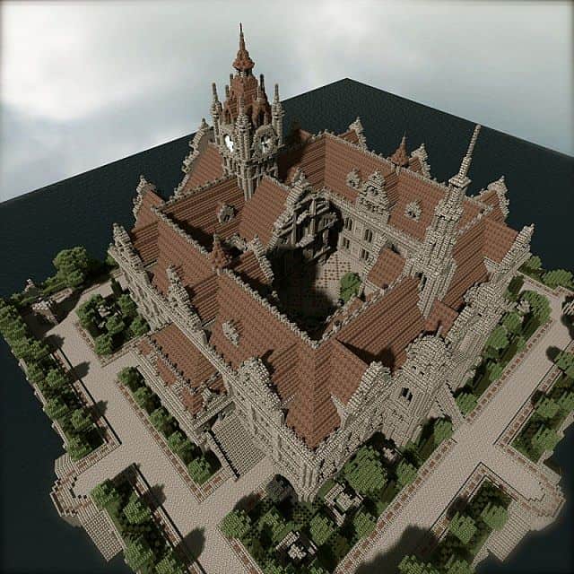 Renaissance Palace minecraft building ideas 3