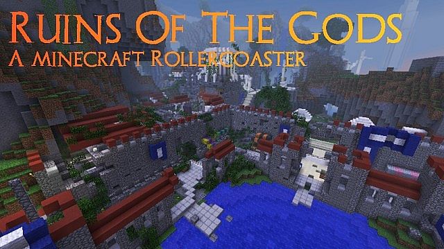 Ruins Of The Gods minecraft roller coaster