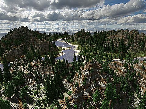 Lands of Godal custom map minecraft
