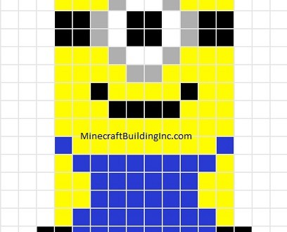 Despicable Me Minion Template – Minecraft Building Inc