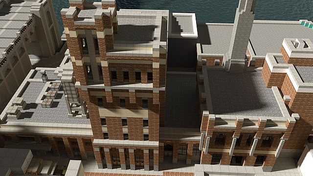 Chebucto City Series  Bellingham Brewery minecraft building 2