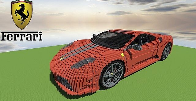 Ferrari F430 Scuderia – Minecraft Building Inc
