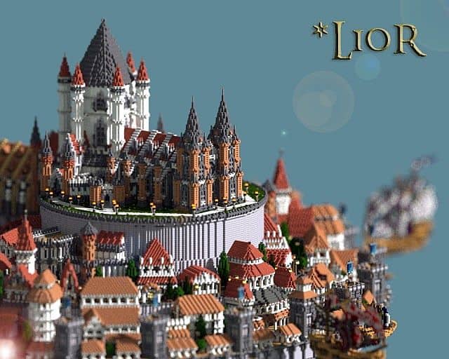 Lior 2013  The Air Kingdom – Minecraft Building Inc