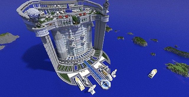 Skyscraper | TeamHouse – Minecraft Building Inc