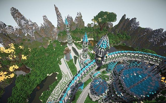 The Halo Of Transcendence minecraft building ideas castle 4