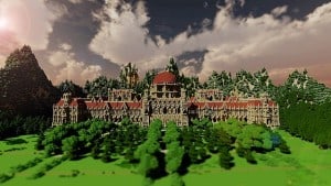 Ceretien Palace Minecraft castle
