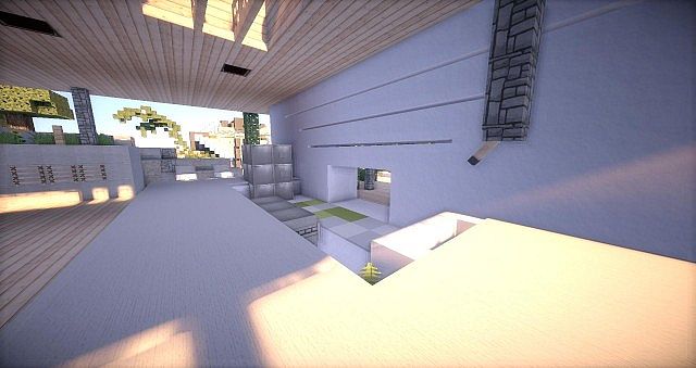Leafv  Minimalist house Minecraft design building ideas 4