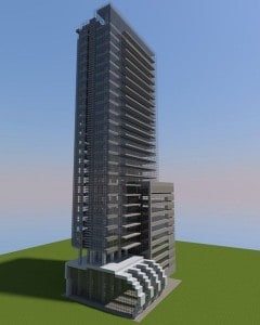 Twisting Tower | Skyscraper – Minecraft Building Inc