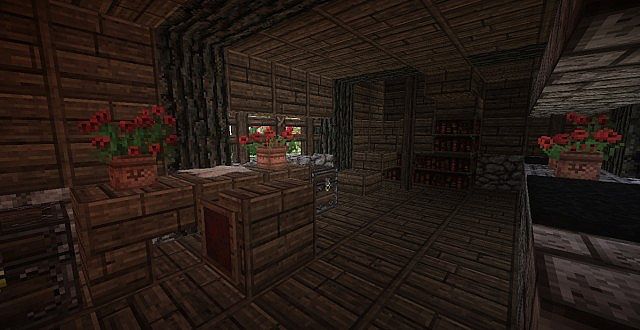 Medieval House on a little Island minecraft ideas 5