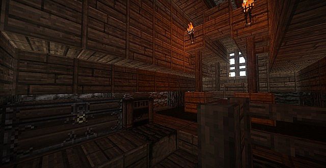 Medieval House on a little Island minecraft ideas 6