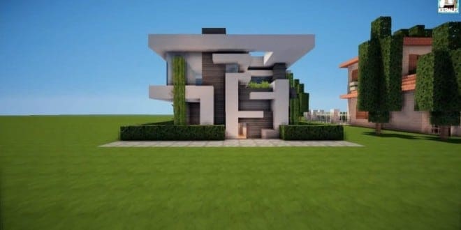 13 13 Modern  House  Tutorial Minecraft  Building Inc