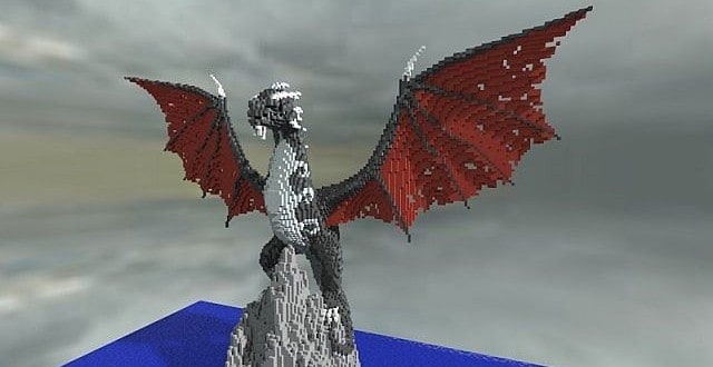 Ormir-the-Fearsome-dragon-minecraft-buil