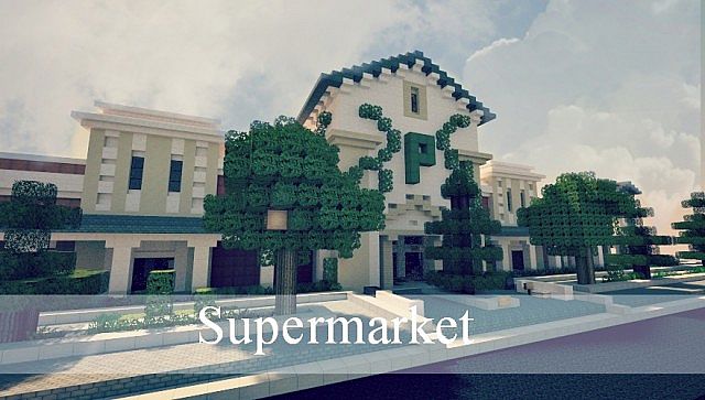 Supermarket – Minecraft Building Inc