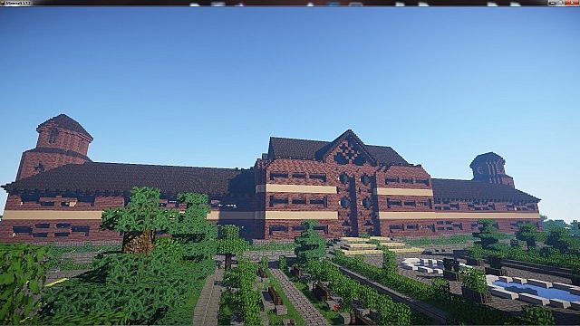 minecraft school building