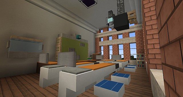 Ironhurst Elementary School minecraft building 10