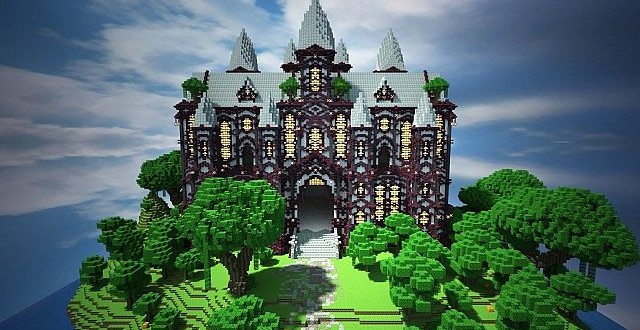 Cliff Mansion – Minecraft Building Inc