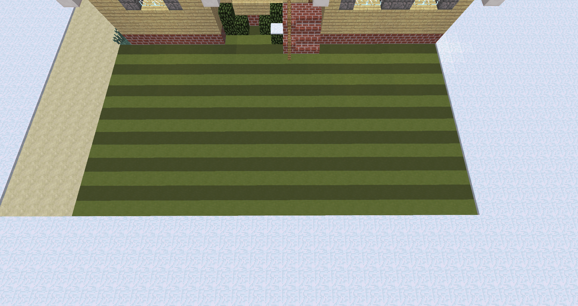 Minecraft detail lawn grass green building ideas 2