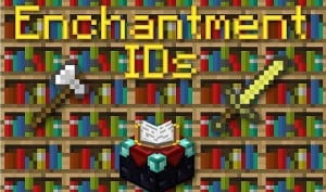 Enchantment Minecraft banner IDs