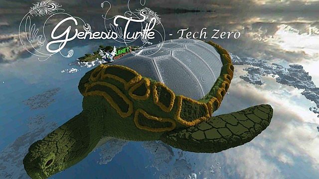 Genesis Turtle A Living Ark minecraft building ideas