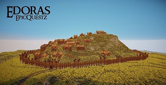 Edoras – Capital of Rohan – Minecraft Building Inc