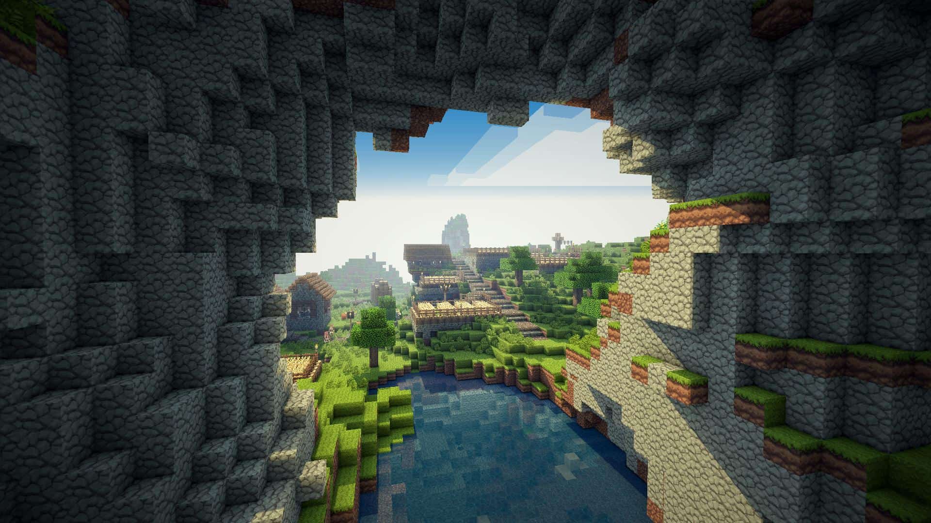 Minecraft senic view cavae city