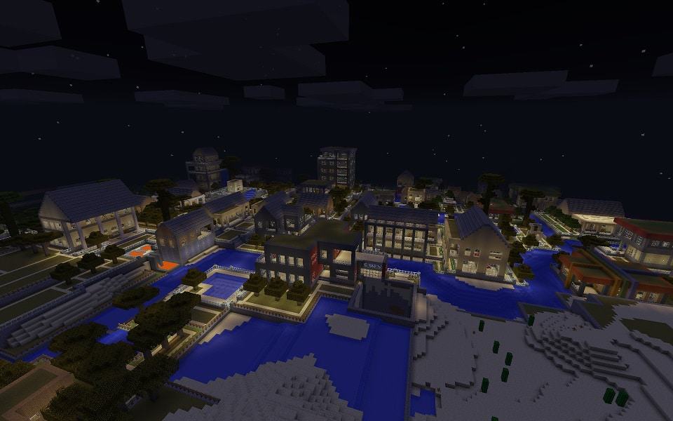 My World Minecraft bulding city ideas 1