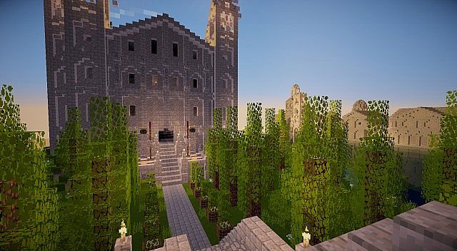 Osgiliath - Ancient Capital of Gondor minecraft LOTR building ideas 12