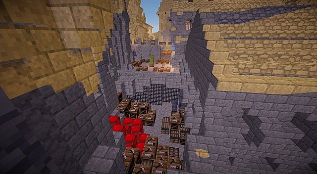 Osgiliath - Ancient Capital of Gondor minecraft LOTR building ideas 16
