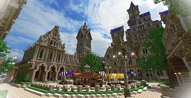 Pophasus | Town – Minecraft Building Inc