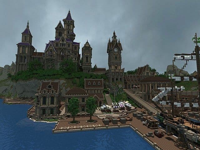 Pophasus minecraft city town old medieval kingdom build ideas 5