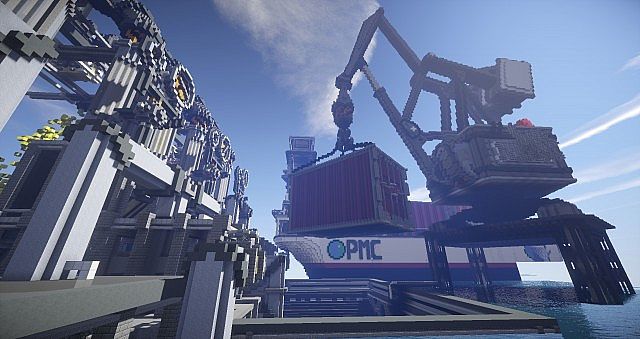 BlockWorks Inc Minecraft building ideas city iron industrial 12