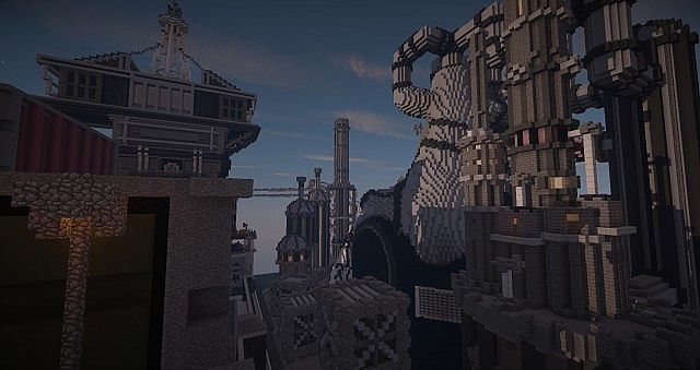 BlockWorks Inc Minecraft building ideas city iron industrial 14