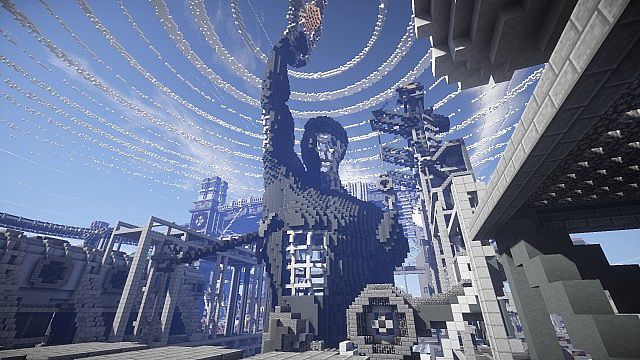 BlockWorks Inc Minecraft building ideas city iron industrial 6