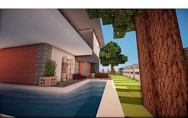 Fire Station Converted House modern building ideas minecraft 5